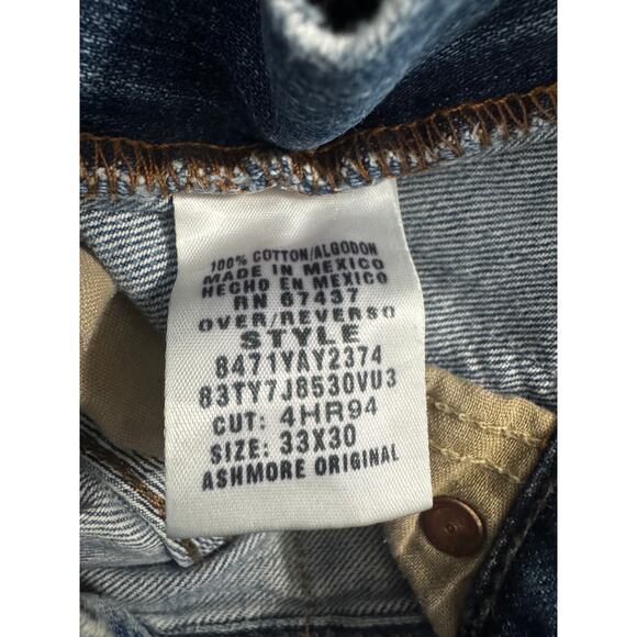 Vintage Ralph Lauren Polo Jeans Co. “Ashmore Original” Straight-Leg Jeans 33x30 - Picture 8 of 9